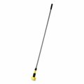Vortex Fiberglass Gripper Mop Handle - x 60 in. - Gray & Yellow VO3205636